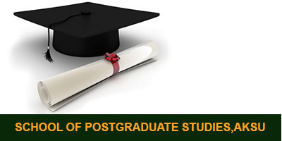 SCHOOL OF POSTGRADUATE STUDIES
